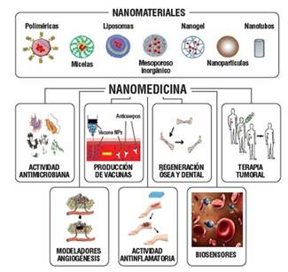 Usos terapéuticos de nanomateriales y nanopartículas | Revista Repertorio  de Medicina y Cirugía