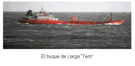 Cuadro de texto:El buque de carga “Tern”